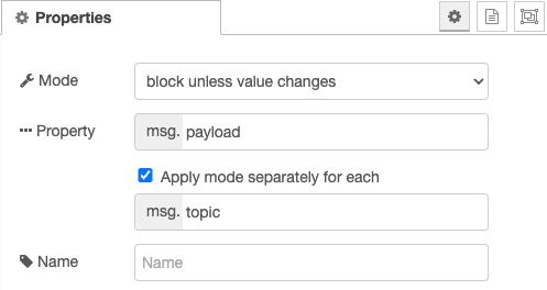 Configuring the Filter node to only allow unique payloads through Configuring the Filter node to only allow unique payloads through